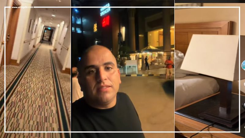 سائح ليبي يوثق اهتزاز غرفته بفندق في القاهرة خلال هزة بقوة 5.2 ريختر