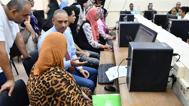 جامعة عين شمس تجهز معامل التنسيق لاستقبال طلاب المرحلة الأولى 2026