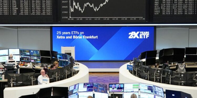 مؤشر داكس الألماني يسجل مستوى قياسيا جديدا عند 25912.56 نقطة
