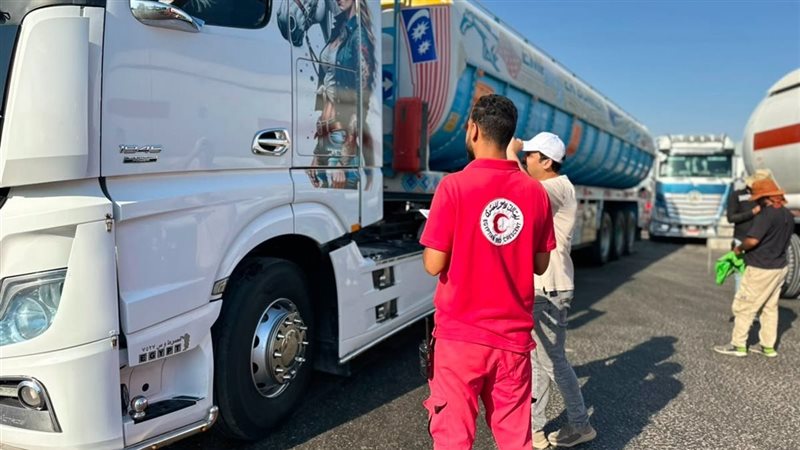 الهلال الأحمر المصري يطلق قافلة «زاد العزة 248» بأكثر من 3329 طن مساعدات إلى غزة