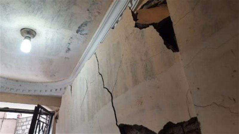 إرشادات مهمة للتعامل مع تصدعات المنازل بعد الهزة الأرضية