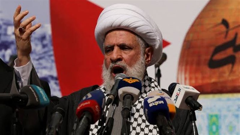 نعيم قاسم ينتقد السلطة اللبنانية ويطالبها بوقف «التنازلات المجانية»