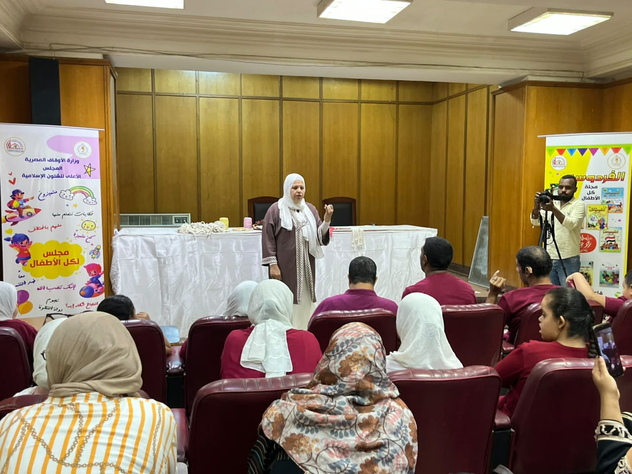 انطلاق مبادرة «قدرات» لتدريب ذوي الهمم على فن المكرمية بالأعلى للشئون الإسلامية