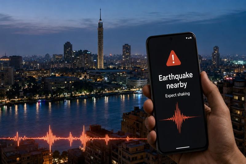 زلزال 3 أغسطس.. دقائق من القلق وتنبيهات مفاجئة في شوارع القاهرة والجيزة