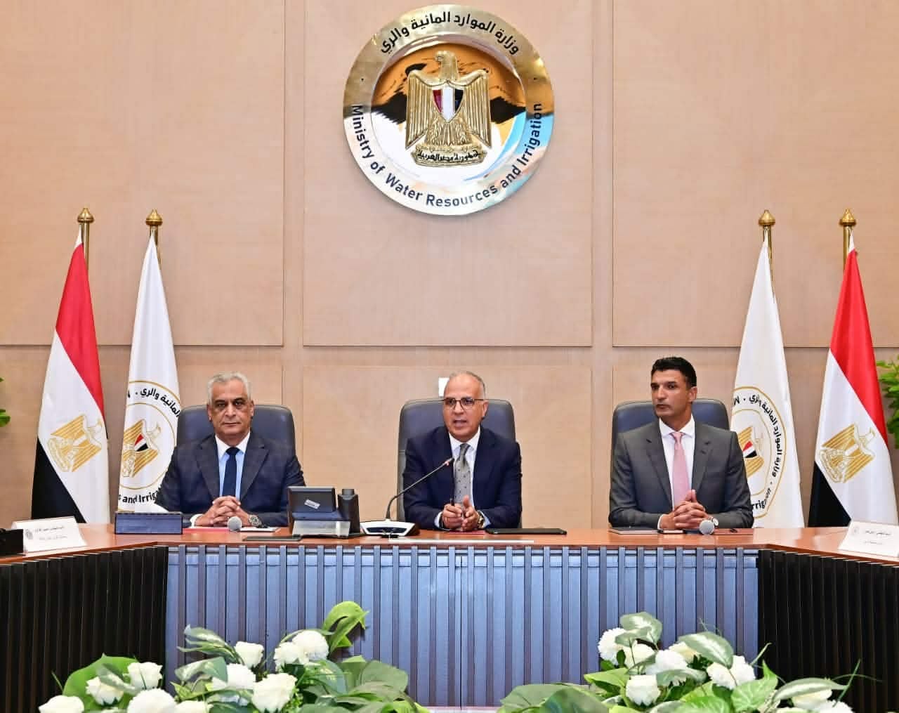 3 وزراء يشكلون فريق عمل لتوطين تقنيات إعادة استخدام المياه بالمصانع