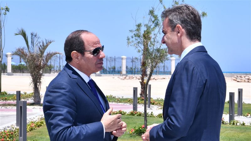 السيسي وميتسوتاكيس يؤكدان الطابع الاستراتيجي للعلاقات المصرية اليونانية