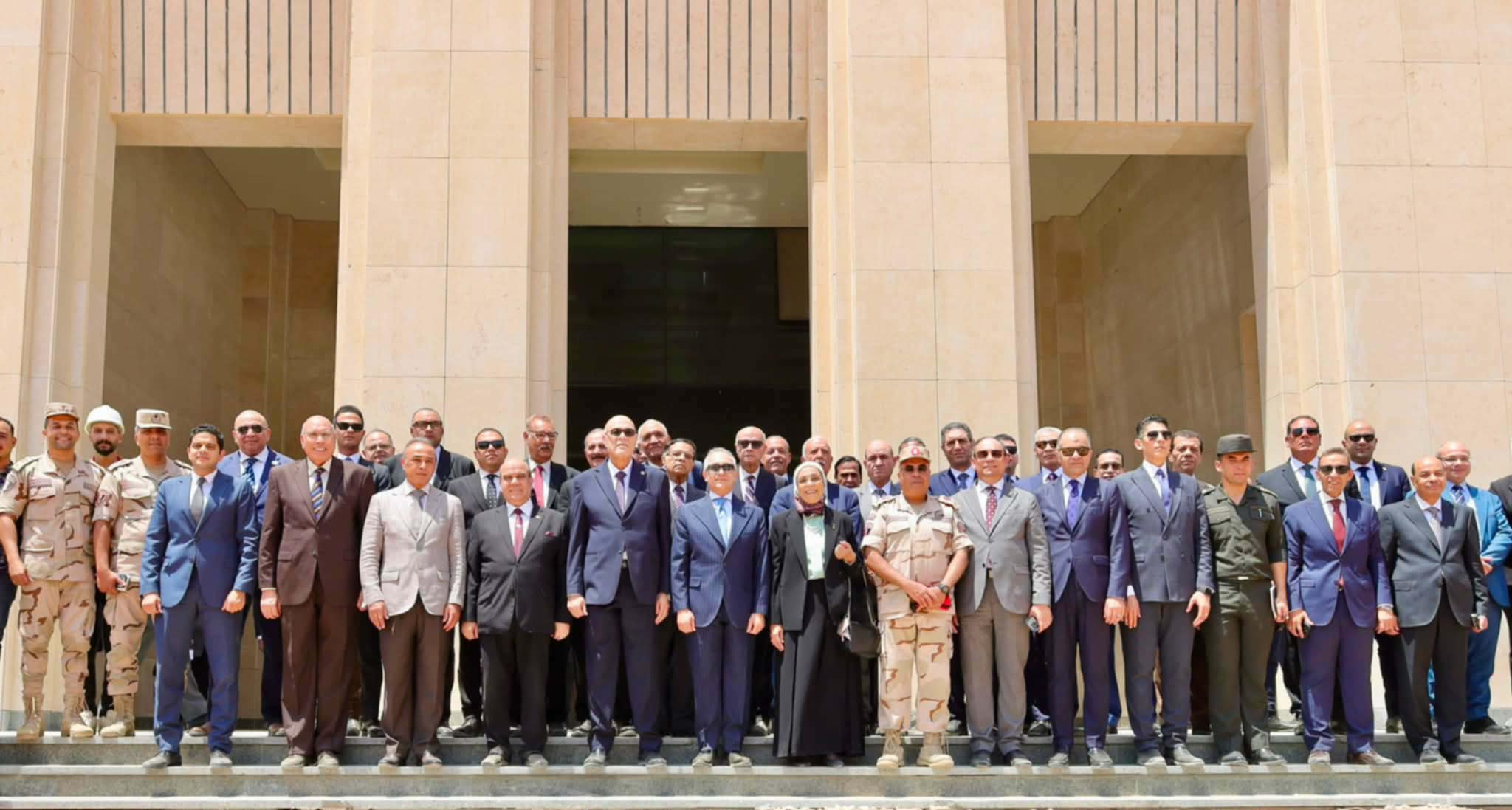 رئيسا النيابة الإدارية وقضايا الدولة يتفقدان مدينة العدالة بالعاصمة الجديدة