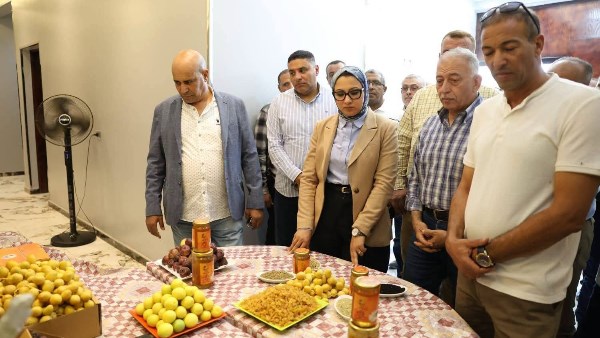 محافظ الوادي الجديد تبحث إنشاء مجمع للصناعات الزراعية قرب مطار الداخلة