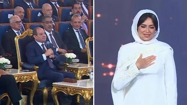 هبة مجدي تعلق على مشاركتها في احتفالية المولد النبوي بحضور الرئيس السيسي