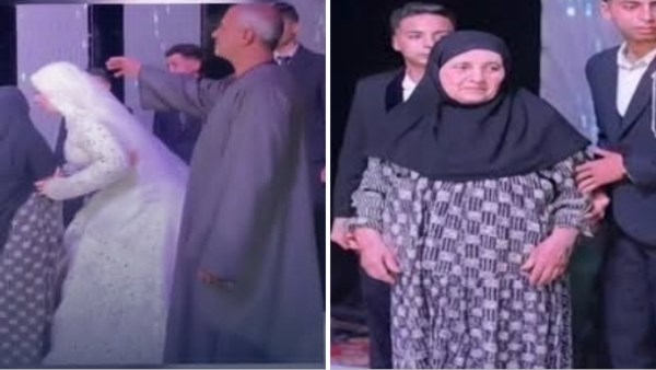 فيديو لعروس تطلب من جدتها مغادرة المسرح يثير جدلًا واسعًا