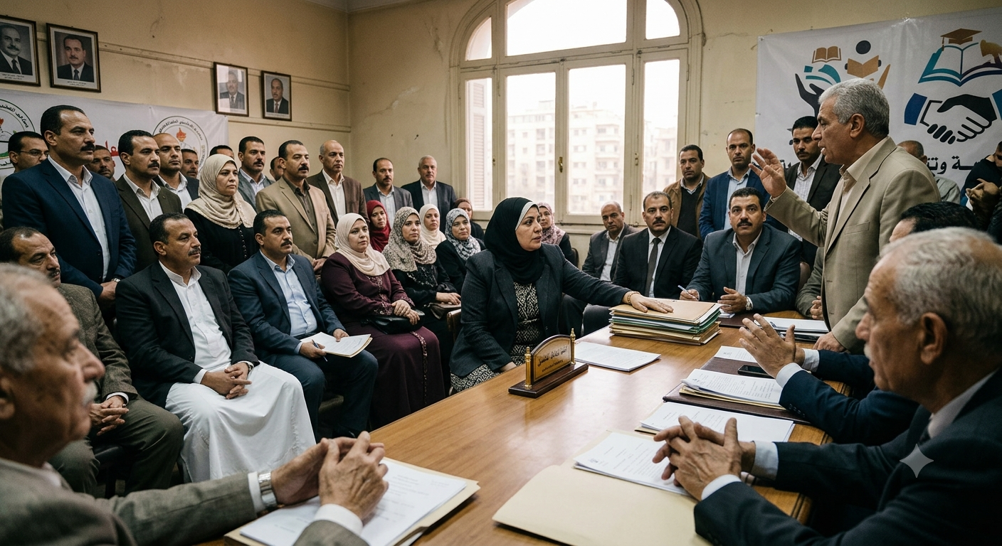 أبرزها الكادر والأجور والعلاج..تيار استقلال المعلمين يخوض انتخابات النقابة