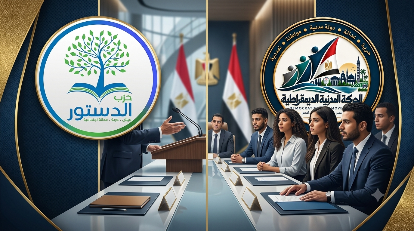 حزب الدستور يعترض على تشكيل المكتب التنفيذي لـ «الحركة المدنية» ويطالب بسحب البيان وإعادة التوازن

أعلن حزب الدستور اعتراضه الرسمي على التشكيل الجديد للمكتب التنفيذي للحركة المدنية الديمقراطية، مؤكداً أن التشكيل المعلن شابه "اختلال واضح في التمثيل السياسي" بخلبه تمثيل التيارين الناصري واليساري على حساب التمثيل الملائم للتيار الليبرالي، مما يفقد الحركة تنوعها الحقيقي.

​وأبدى الحزب، في بيان رسمي، رفضه لأسلوب التعامل مع بعض الأحزاب عبر استبعادها والتناول الإعلامي للأمر بأسلوب يحمل إقصاءً لا يتناسب