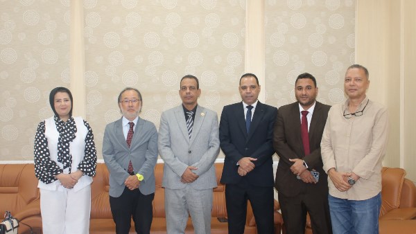جامعة أسوان تبحث مع كومازاوا اليابانية تأسيس بعثة حفائر أثرية مشتركة