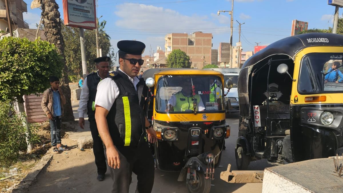 تحرير 154 مخالفة مرورية وتحصيل 42.7 ألف جنيه غرامات فورية بالغربية