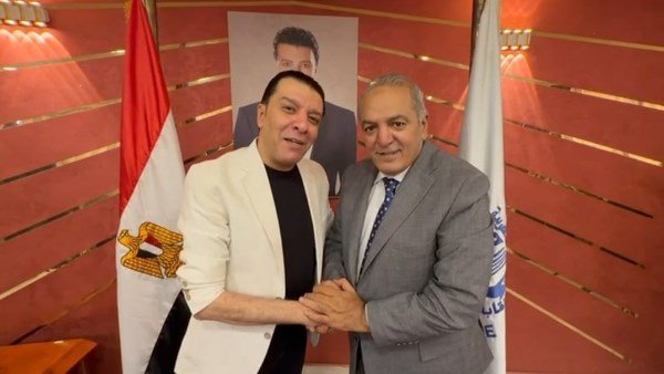 مصطفى كامل يبحث مع هاني الجراح بروتوكول تعاون بين نقابتي الموسيقيين المصرية والفنانين الأردنية