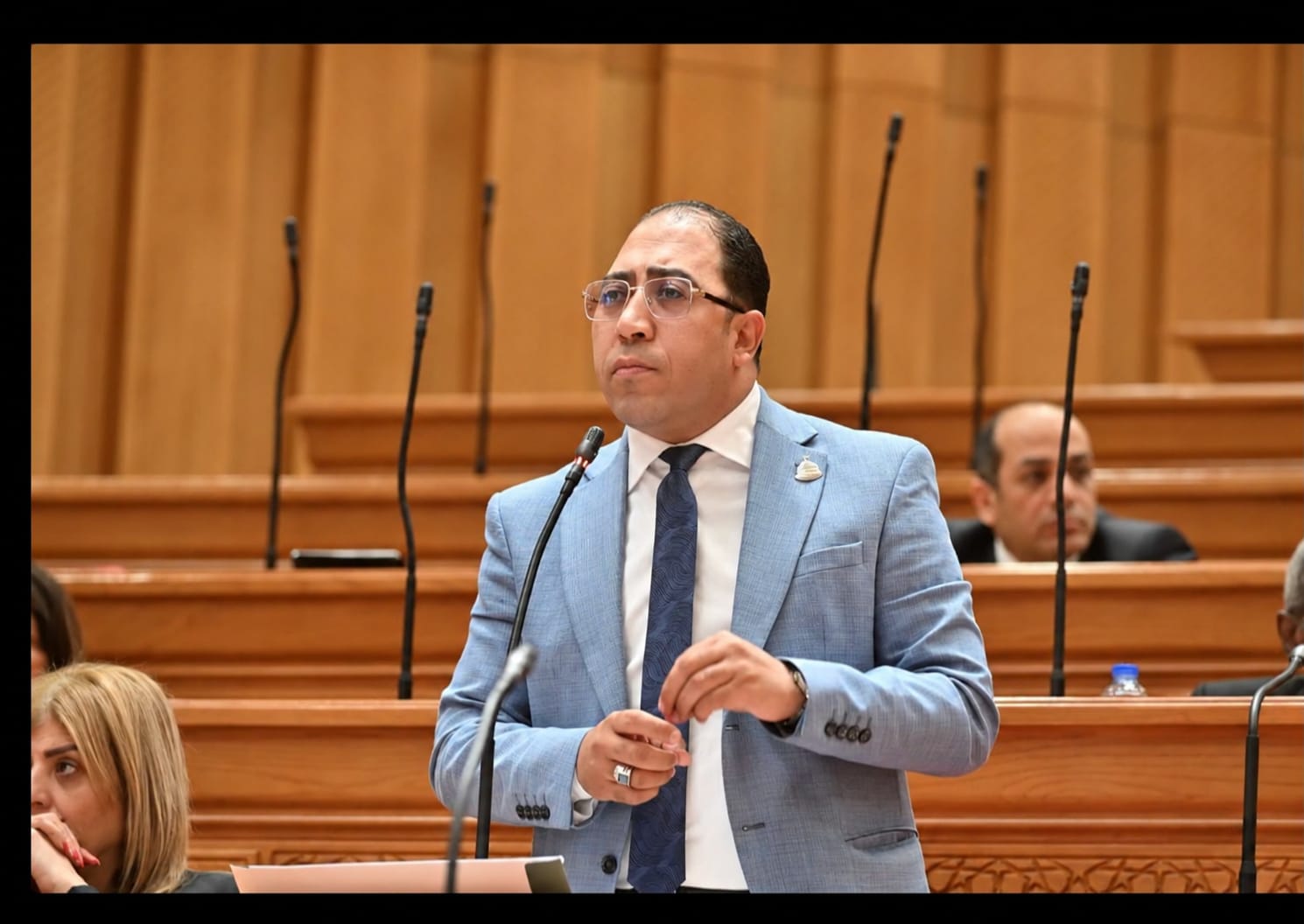 النائب بسام الصواف يتقدم بطلب إحاطة بشأن عدم استغلال المقومات الاستثمارية والصناعية لمنطقة كوم اوشيم – شمال محافظة الفيوم