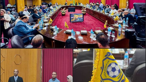 محافظ الإسماعيلية يبحث مع رجال الأعمال دعم النادي وإنهاء أزمة القيد قبل يناير