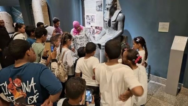 «سر حجر رشيد».. ورشة تفاعلية للأطفال بمتحف الأقصر للفن المصري القديم