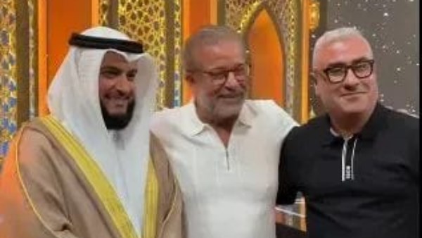 صور تجمع شريف منير ومشاري العفاسي قبل انطلاق «دولة التلاوة»