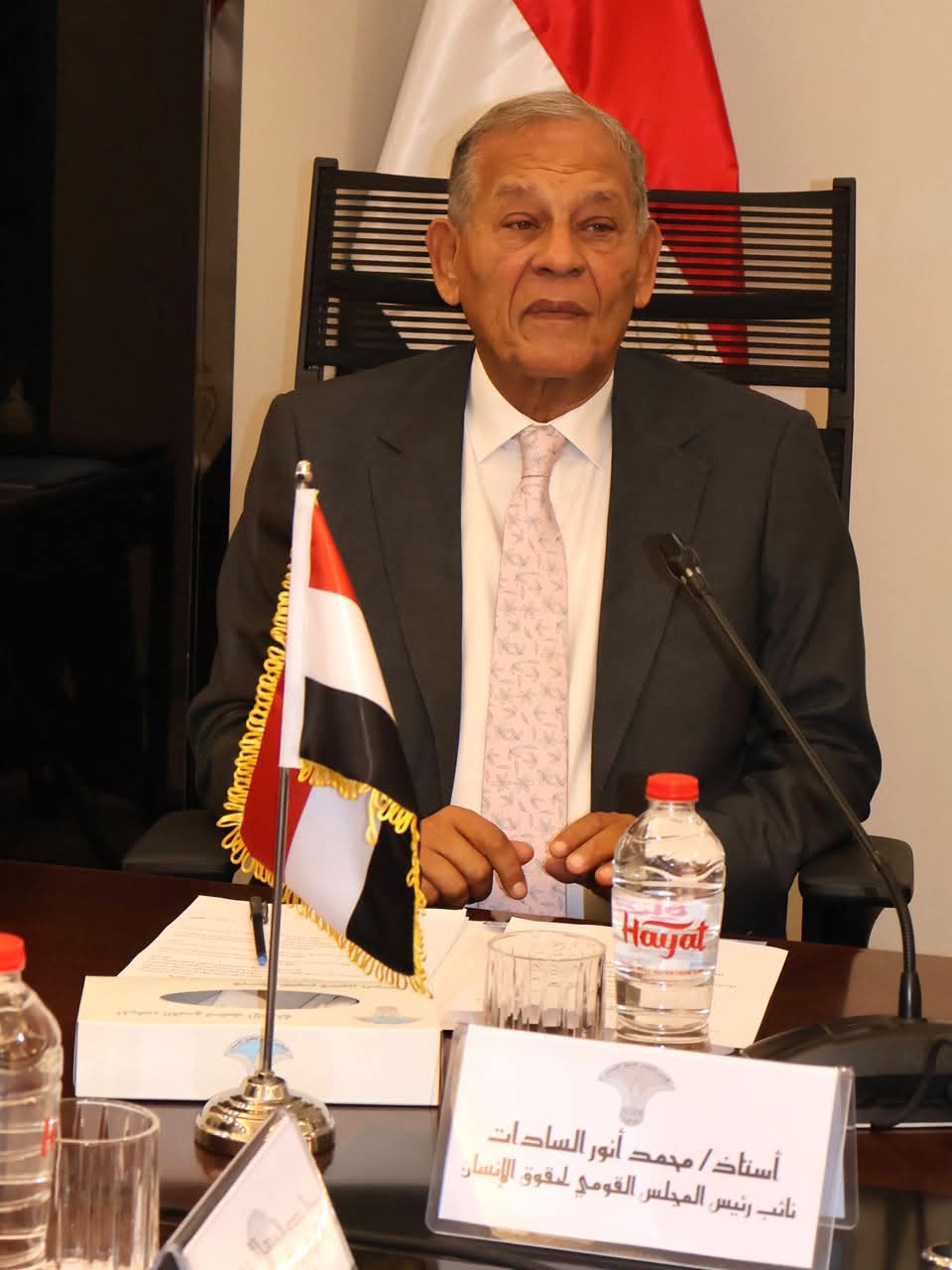 محمد أنور السادات: تعيين نائب أو نائبين للرئيس وتهيئة المناخ العام مدخلان للانتقال السلمي للسلطة في 2030