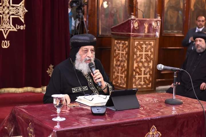 البابا تواضروس يتحدث عن المولود اعمى بالعذراء والأنبا بيشوي