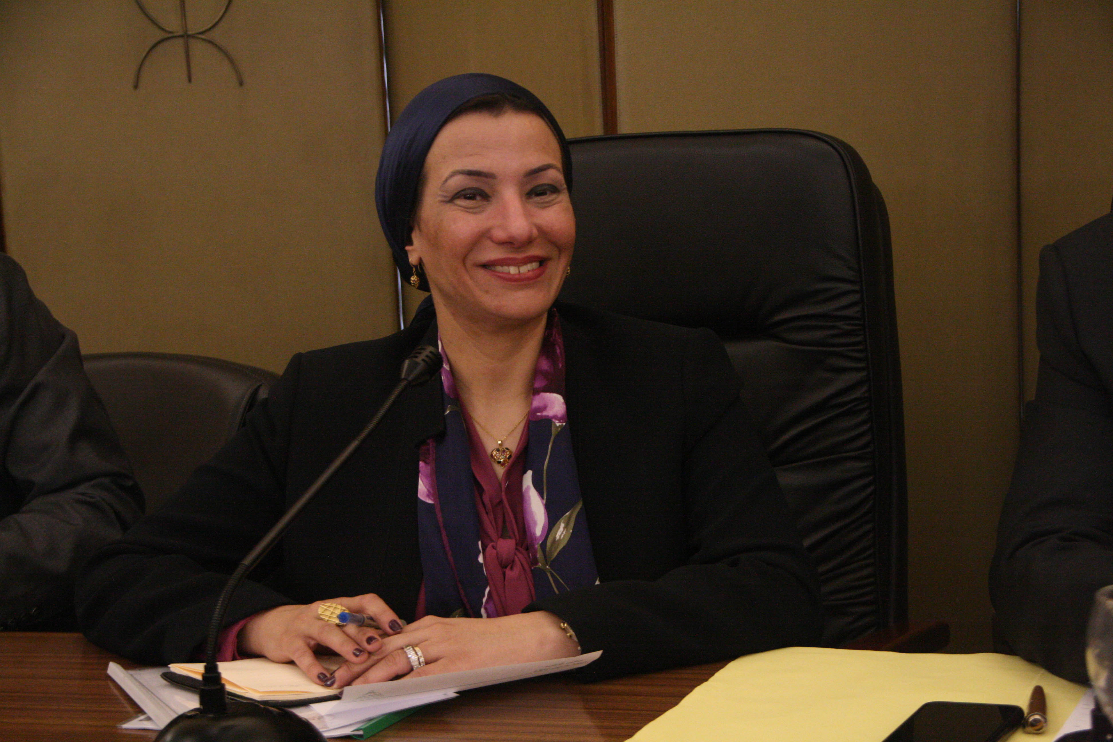 وزيرة البيئة تجتمع مع ممثل منظمة الأغذية والزراعة للأمم المتحدة (FAO) في مصر عبر الفيديو كونفرانس