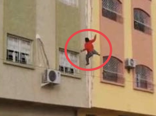 مش هعيش من غيرك .. زوج ينتحر قفزا بعد انتحار زوجته بسبب مشاجرة عائلية