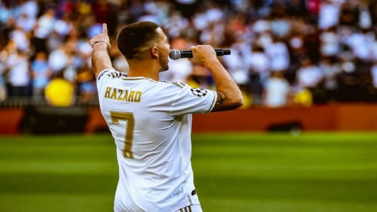رسميًا.. هازارد يرتدي القميص رقم 7 في ريال مدريد