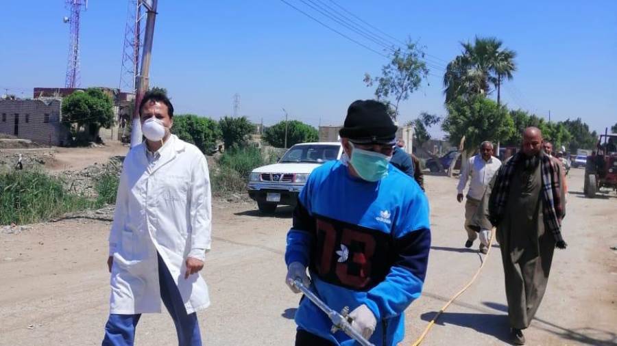 محافظ الفيوم: عزل عمارتين بعد ظهور حالات مصابة بفيروس كورونا