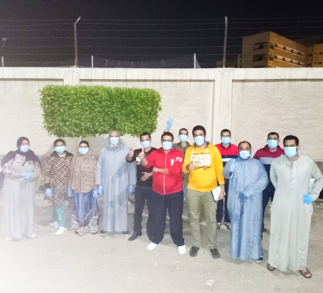 خروج 18 حالة من العزل بالمدينة  الجامعية بطنطا