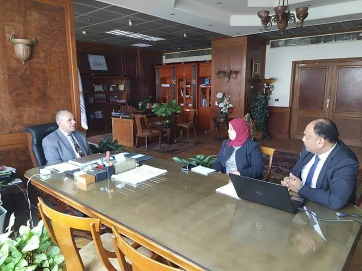 وزير الري يبحث الاستعدادات لأسبوع المياه 2020