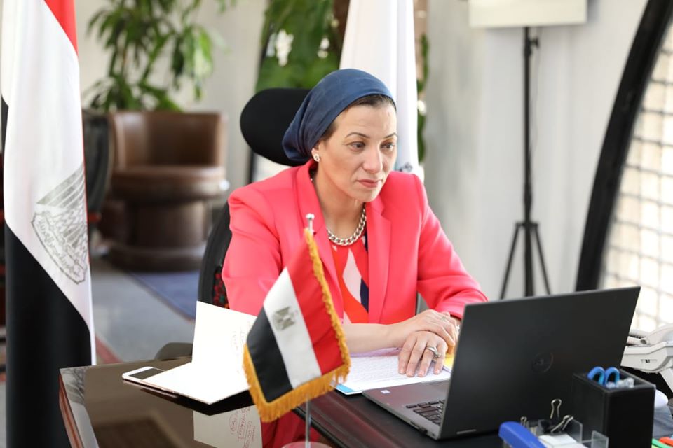 بحضور مريكل و غوتيربس .. وزيرة البيئة تشارع في الفاعليات الافتراضية لحوار بيترسبرج للمناخ عبر الفيديو كونفرانس
