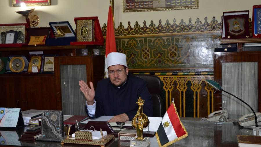 "جمعة" ينشئ وحدة قياس الرأي العام الديني بوزارة الأوقاف