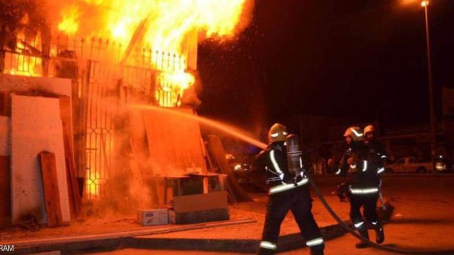 مصدر أمني: حريق كنيسة مارمينا أسفر عن إصابات بالاختناق ولا يوجد وفيات