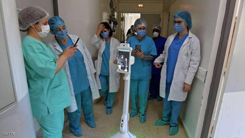 روبوت لرعاية مرضى كورونا بتونس
