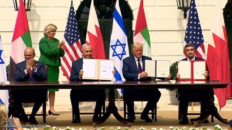 رسميا.. الإمارات وإسرائيل توقعان معاهدة السلام التاريخية