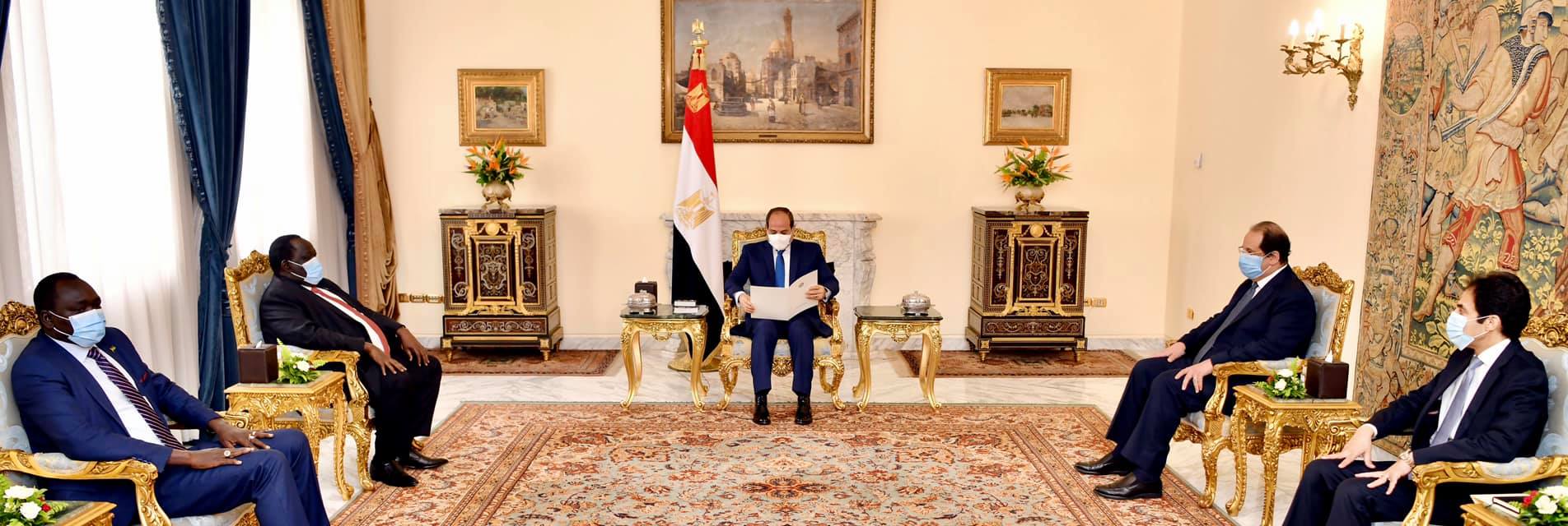 السيسي يشهد علي توقيع اتفاق السلام بين الحكومة السودانية والحركات المسلحة