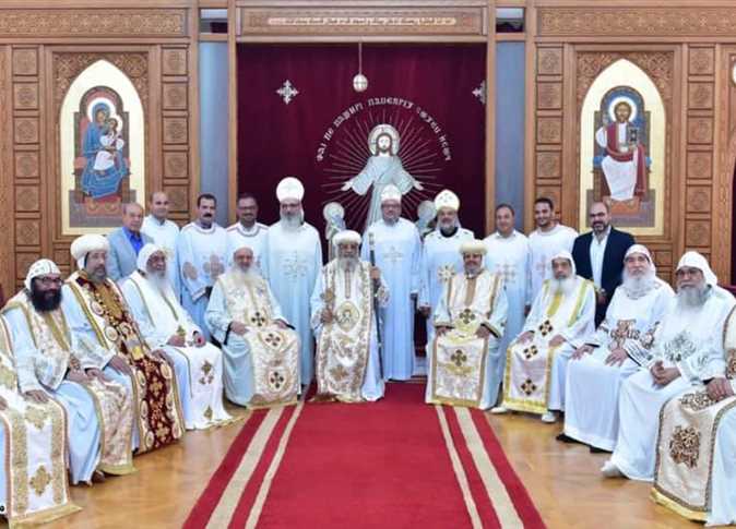 تقديم الكنيسة على «السوشيال ميديا».. البابا يناقش الخريطة الإعلامية بمصر