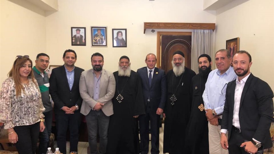 مرشحو مستقبل وطن يبحثون مع الكنائس سبل دعم الدولة المصرية