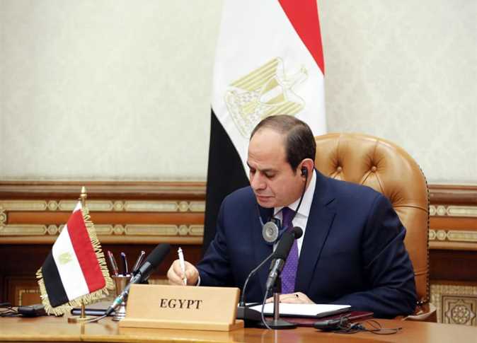 السيسي: لا يوجد حل للأزمة اللبنانية إلا بتلبية المطالب المشروعة للشعب اللبناني