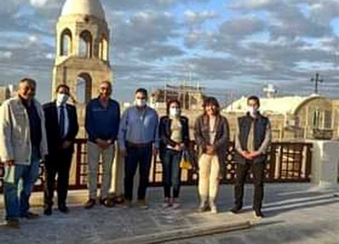وفد من هيئة تنشيط السياحة يتفقد مسار العائلة المقدسة ومغارتها في المنيا