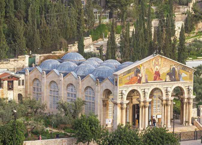 الأزهر يدين محاولة إرهابي إسرائيلي إحراق كنيسة الجثمانية في القدس