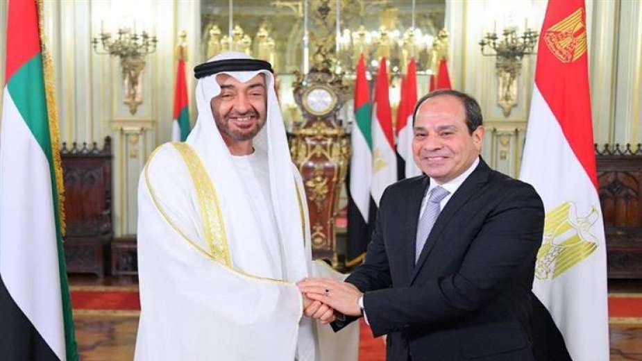 السيسي عن لقائه محمد بن زايد: نمضي معا بقوة وإرادة صادقة