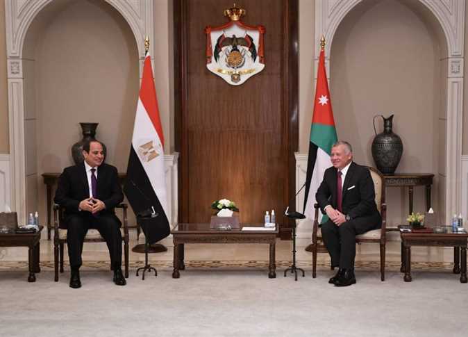 الرئيس السيسي ونظيرة الادرنى يتبادلان الرؤى حول تطورات عملية السلام في الشرق الأوسط