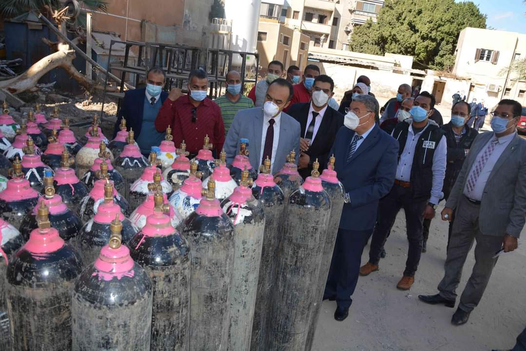 محافظ المنيا : تزويد مستشفى الحميات بأجهزة طبية من «الاورمان»، لدعم العناية المركزة بقسم العزل