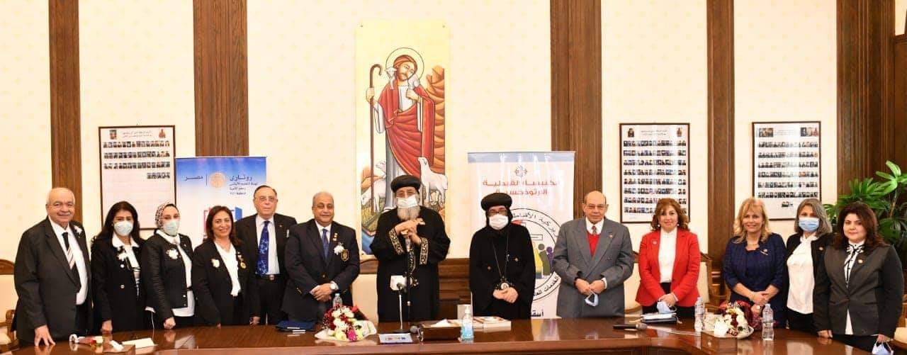 الأرثوذكسية توقع بروتوكول تعاون مع "روتاري مصر" في مجال الصحة والتعليم