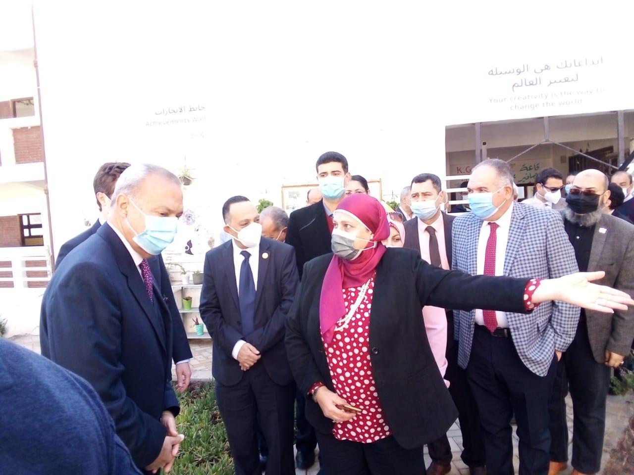 بحضور النائب فريدي البياضى.. محافظ القليوبية والقائم بأعمال سفير السويد يفتتحون مشروع الفصل الأخضر