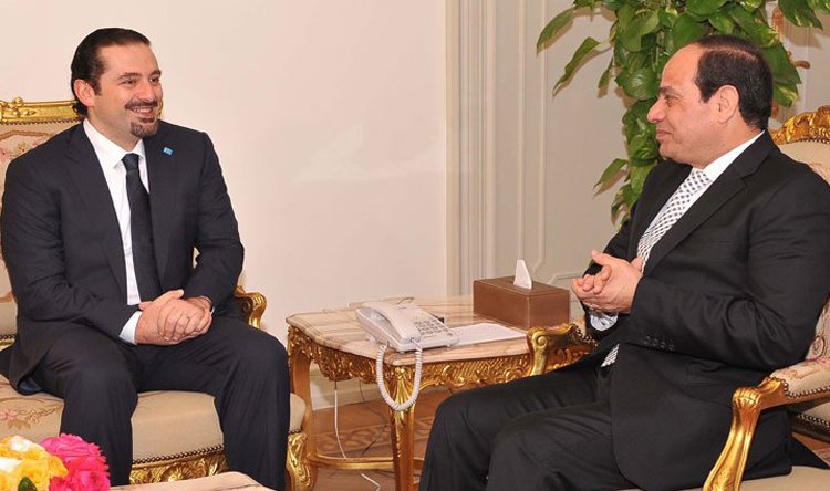 الرئيس السيسي يستقبل الحريري ويؤكد حرص مصر لإخراج لبنان من الحالة التي يعاني منها