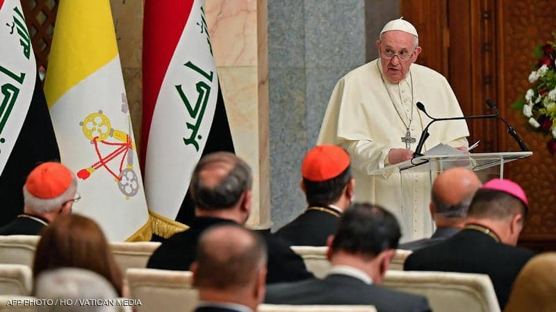 مجلس حكماء المسلمين: زيارة البابا تضمد جراح العراق