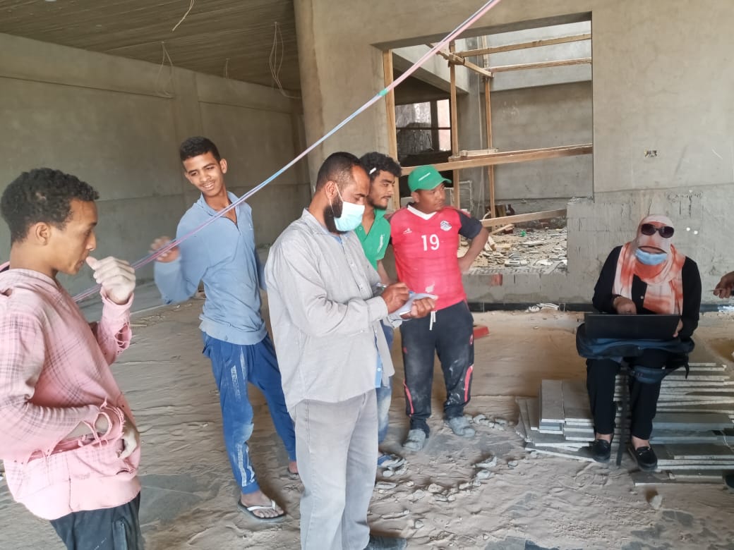 مديرية القوي العاملة :استمرار حصر العماله الغير منتظمه على ارض الواقع بالوادي الجديد